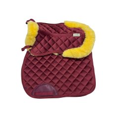 Eyer Altı ve Peluş Set, Orijinal Kuzu Postu Eyer Altı ve Peluş Set, İpek Kadife Eyer Altı ve Peluş Set